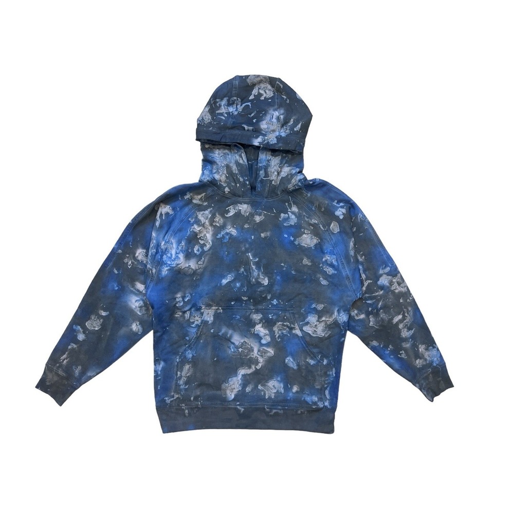 Lululemon Tie Dye Relaxed Fit Mock Neck‎ Hoodie Sweatshirt Size 6 W3EADS